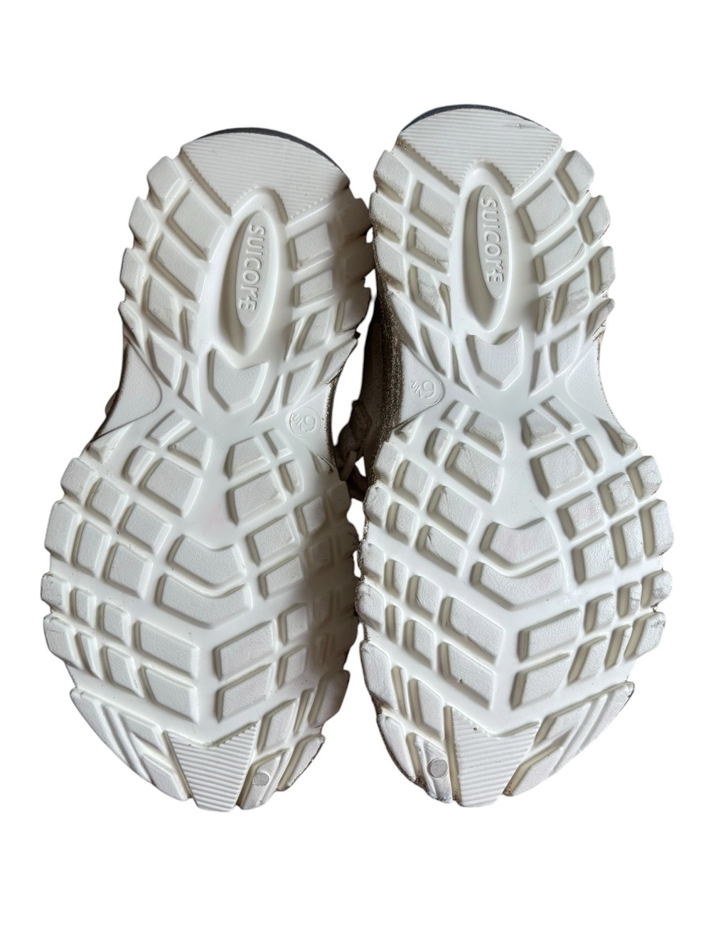 Lanvin x Suicoke Wake Curb X Sandals Cream Gold Glitter EU 39.5 / Fits US 8 - Picture 5 of 8